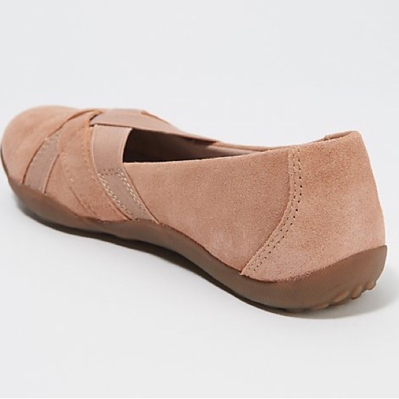 Clarks Haley Jay Ultimate Comfort Collection Shoes in Praline Suede - NWOT - Picture 3 of 10